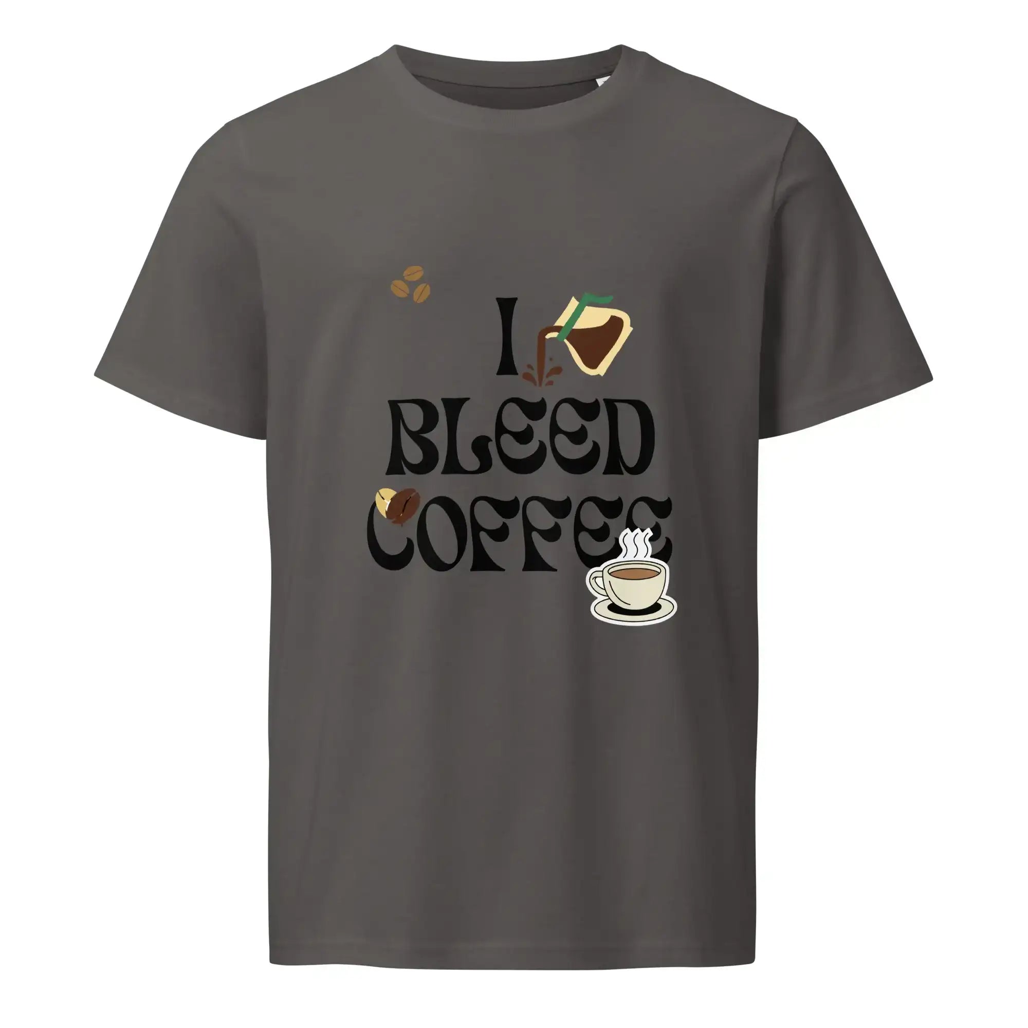I Bleed Coffee | Eco-Friendly | Mid Weight T-shirt | TeeandTurtle | Sustainable