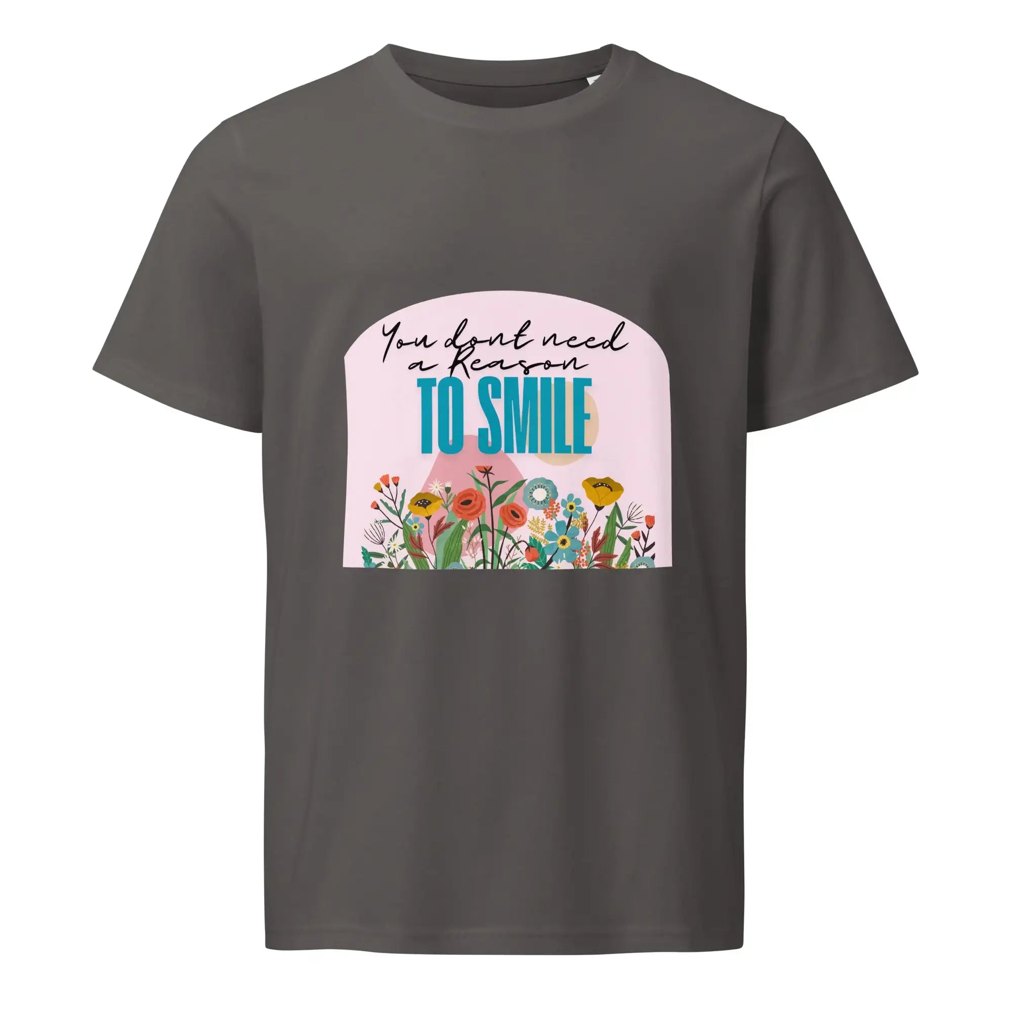 Reason To Smile | Eco-Friendly | Mid Weight T-shirt | TeeandTurtle | Sustainable