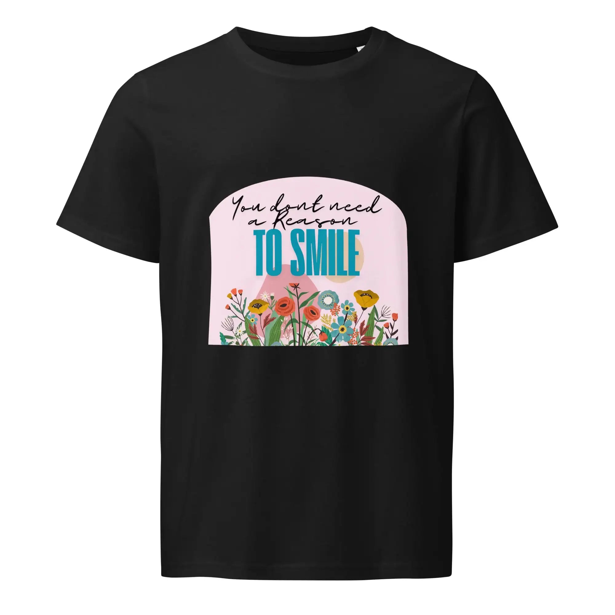 Reason To Smile | Eco-Friendly | Mid Weight T-shirt | TeeandTurtle | Sustainable