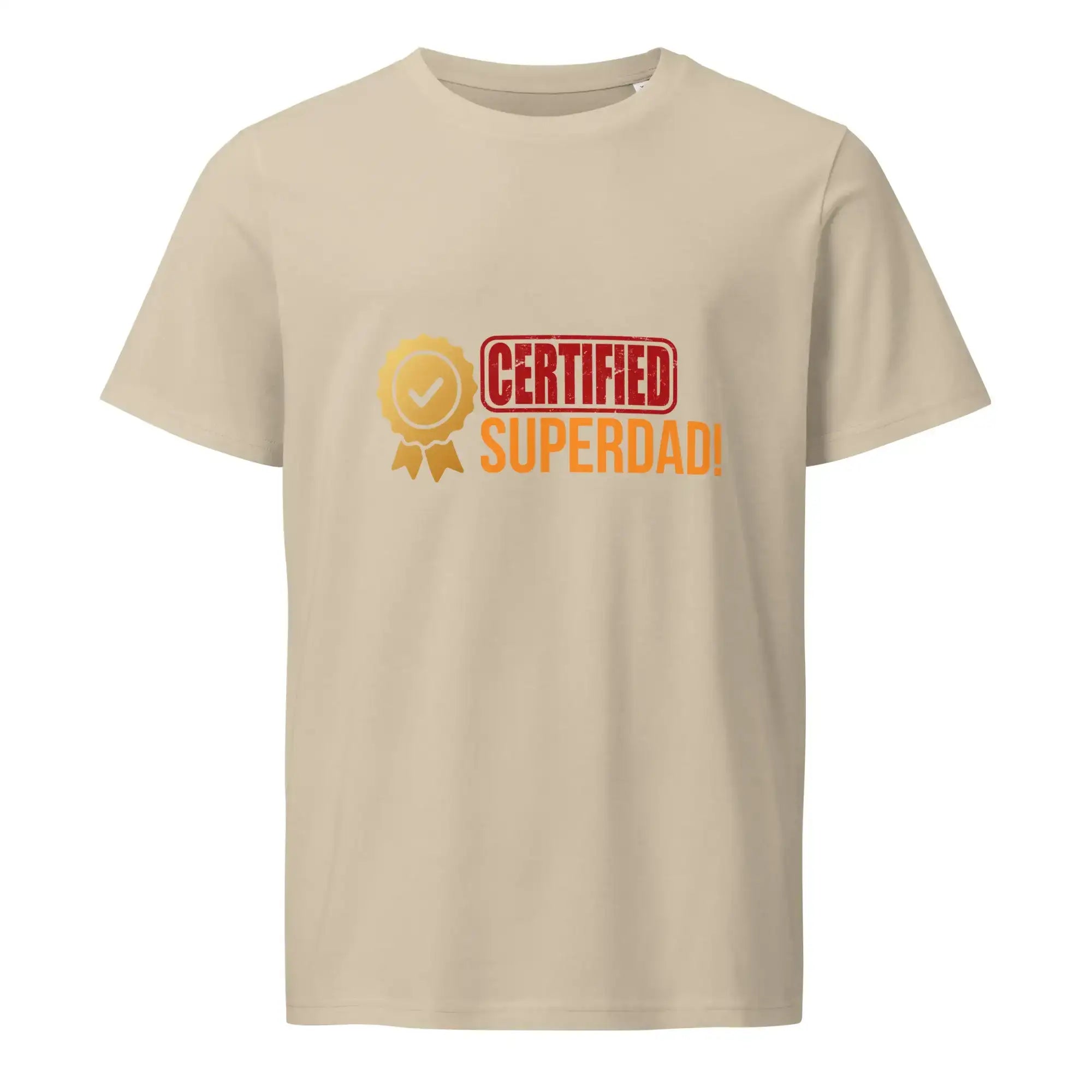 Certified Superdad | Eco-Friendly | Mid Weight T-shirt | TeeandTurtle | Sustainable