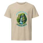 Make World Greener | Eco-Friendly | Mid Weight T-shirt | TeeandTurtle | Sustainable