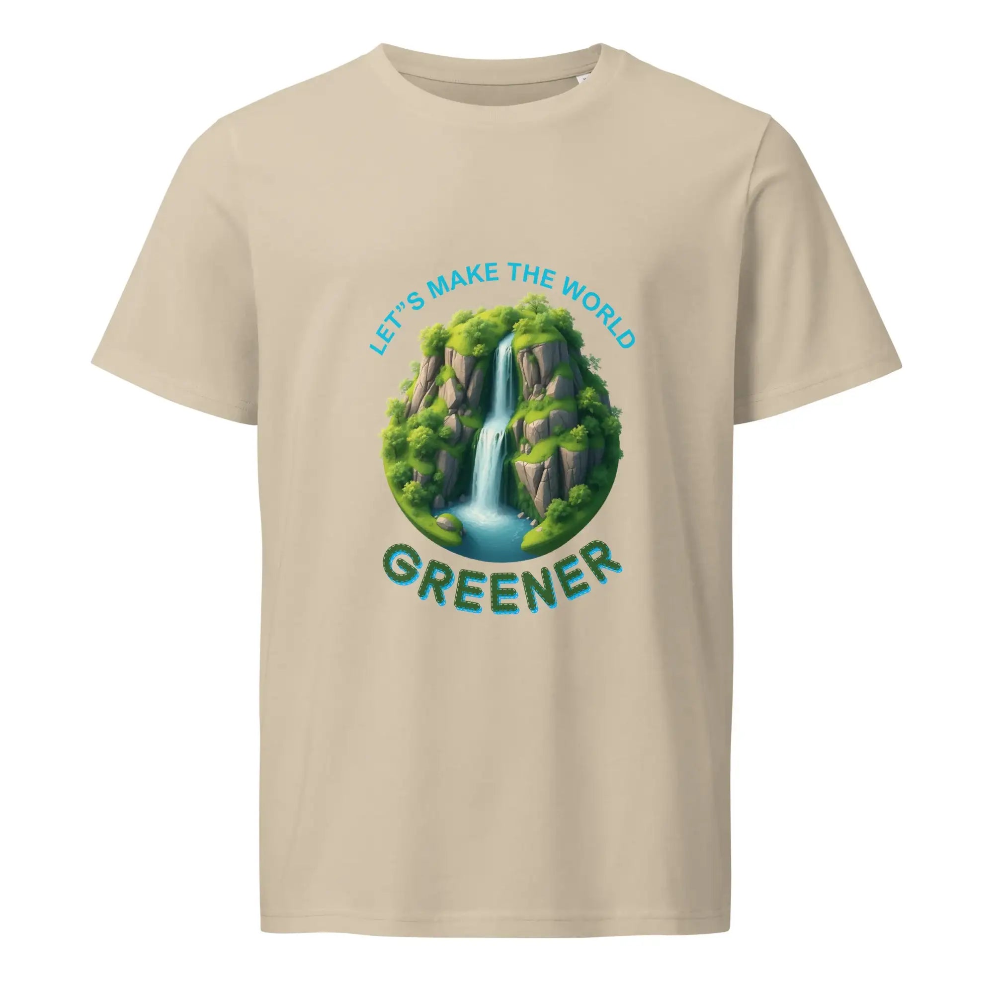 Make World Greener | Eco-Friendly | Mid Weight T-shirt | TeeandTurtle | Sustainable