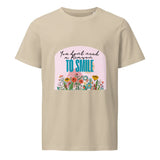 Reason To Smile | Eco-Friendly | Mid Weight T-shirt | TeeandTurtle | Sustainable