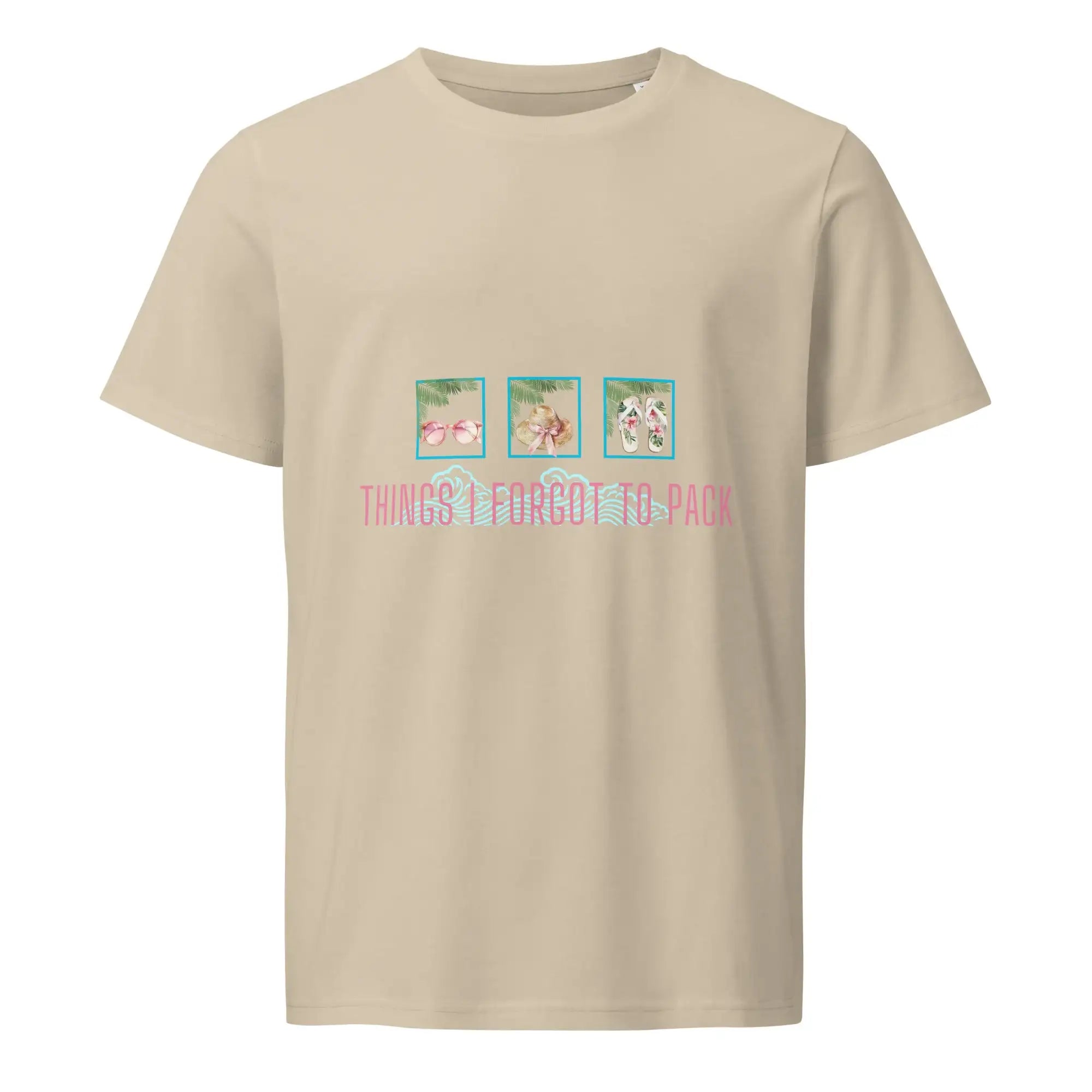 Things Forgot To Pack | Eco-Friendly | Mid Weight T-shirt | TeeandTurtle | Sustainable