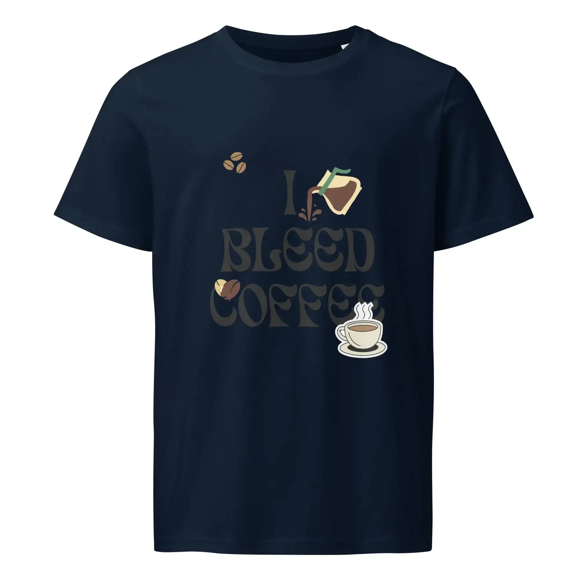 I Bleed Coffee | Eco-Friendly | Mid Weight T-shirt | TeeandTurtle | Sustainable