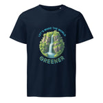 Make World Greener | Eco-Friendly | Mid Weight T-shirt | TeeandTurtle | Sustainable