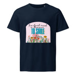 Reason To Smile | Eco-Friendly | Mid Weight T-shirt | TeeandTurtle | Sustainable