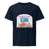 Reason To Smile | Eco-Friendly | Mid Weight T-shirt | TeeandTurtle | Sustainable