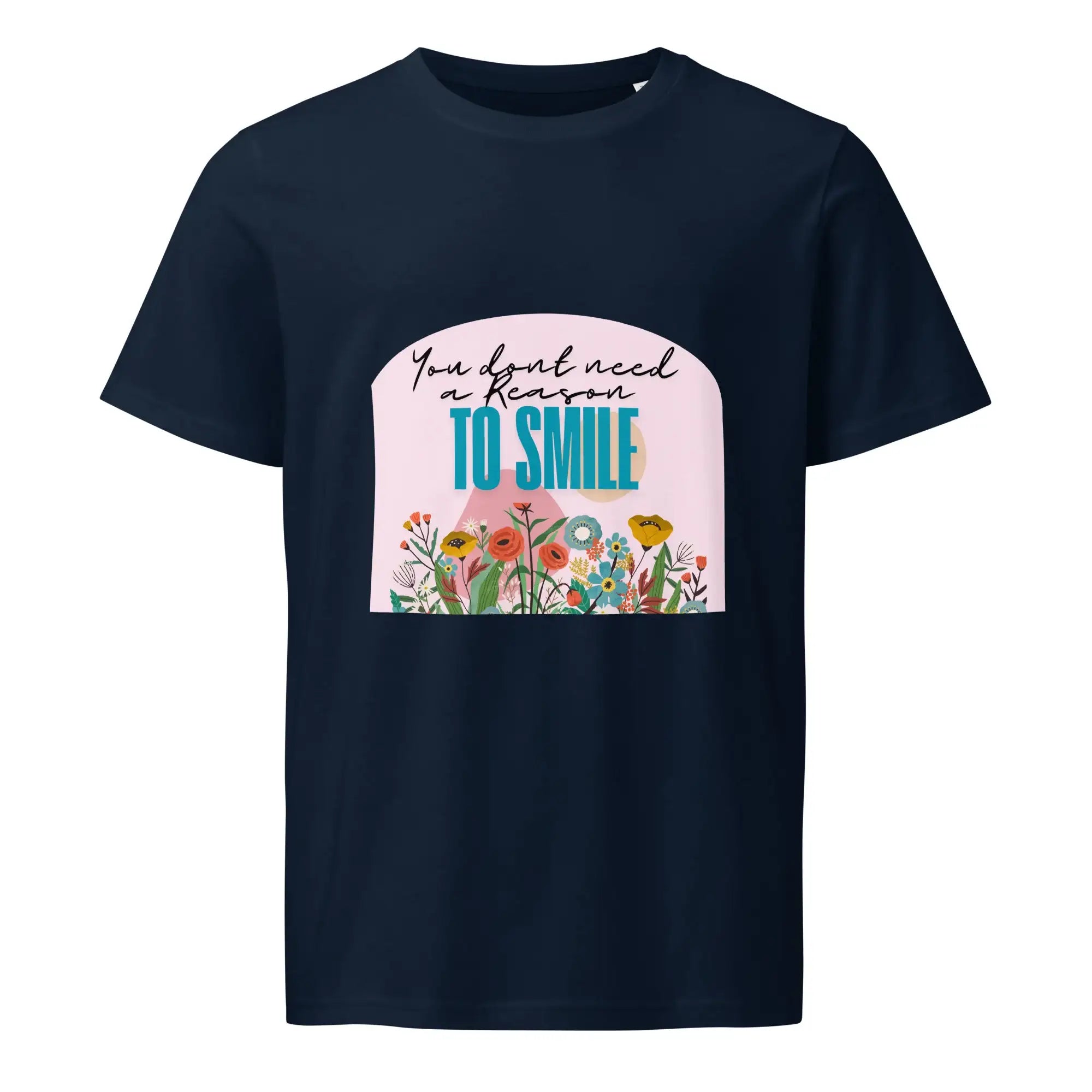 Reason To Smile | Eco-Friendly | Mid Weight T-shirt | TeeandTurtle | Sustainable