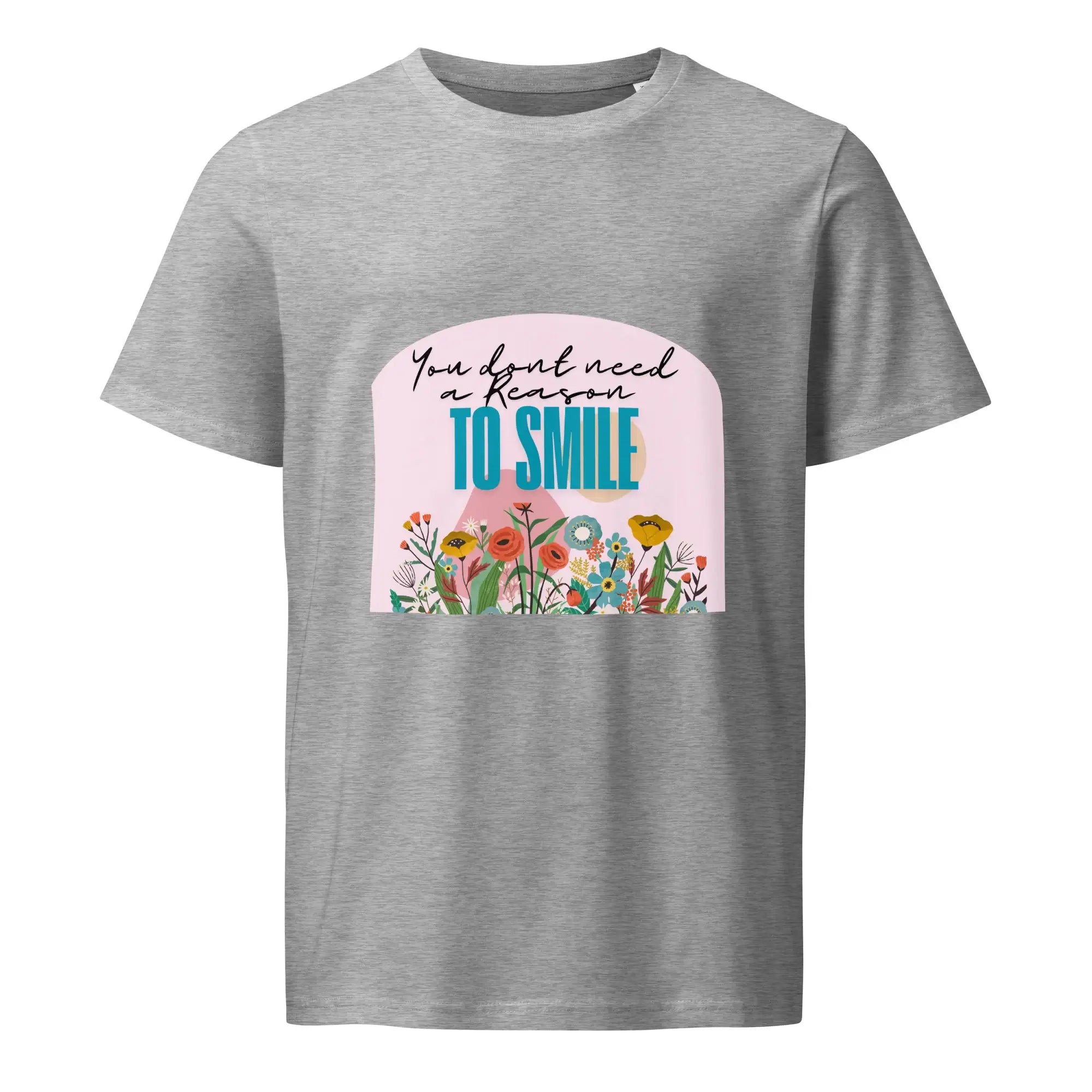 Reason To Smile | Eco-Friendly | Mid Weight T-shirt | TeeandTurtle | Sustainable