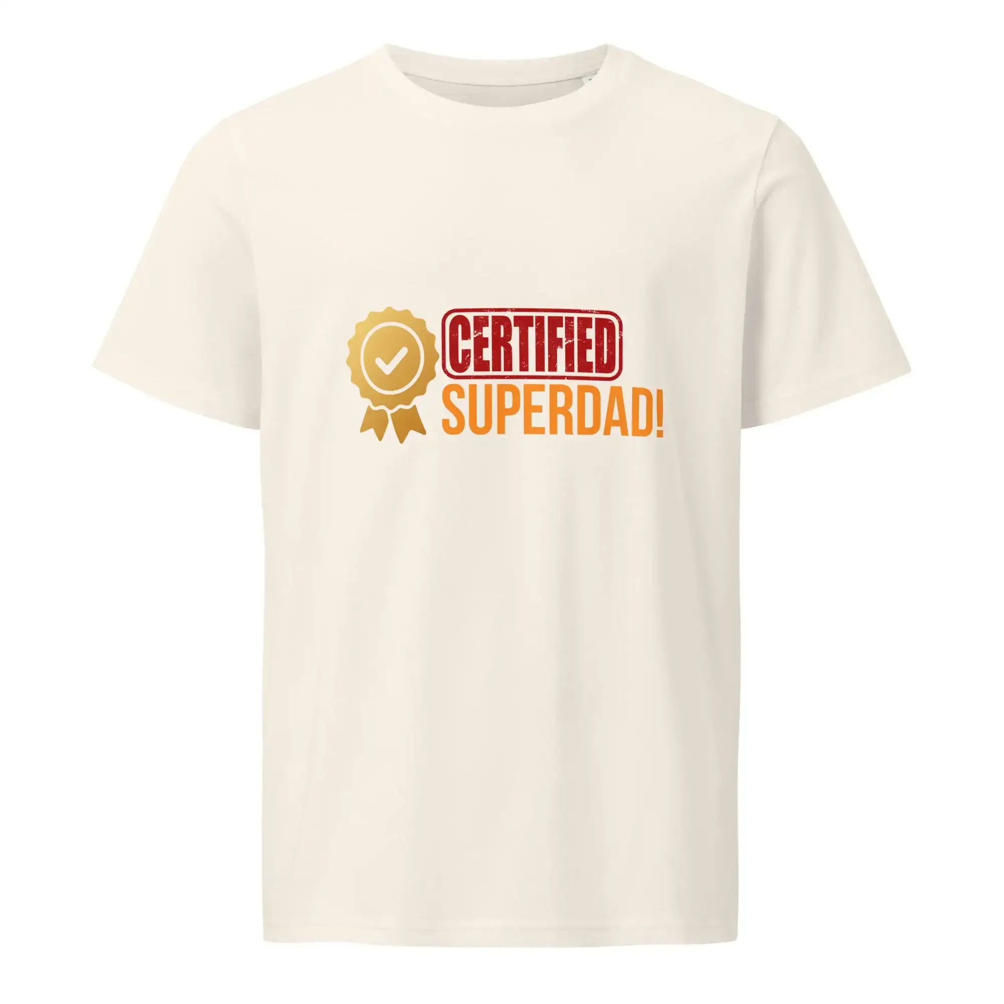 Certified Superdad | Eco-Friendly | Mid Weight T-shirt | TeeandTurtle | Sustainable