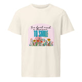 Reason To Smile | Eco-Friendly | Mid Weight T-shirt | TeeandTurtle | Sustainable