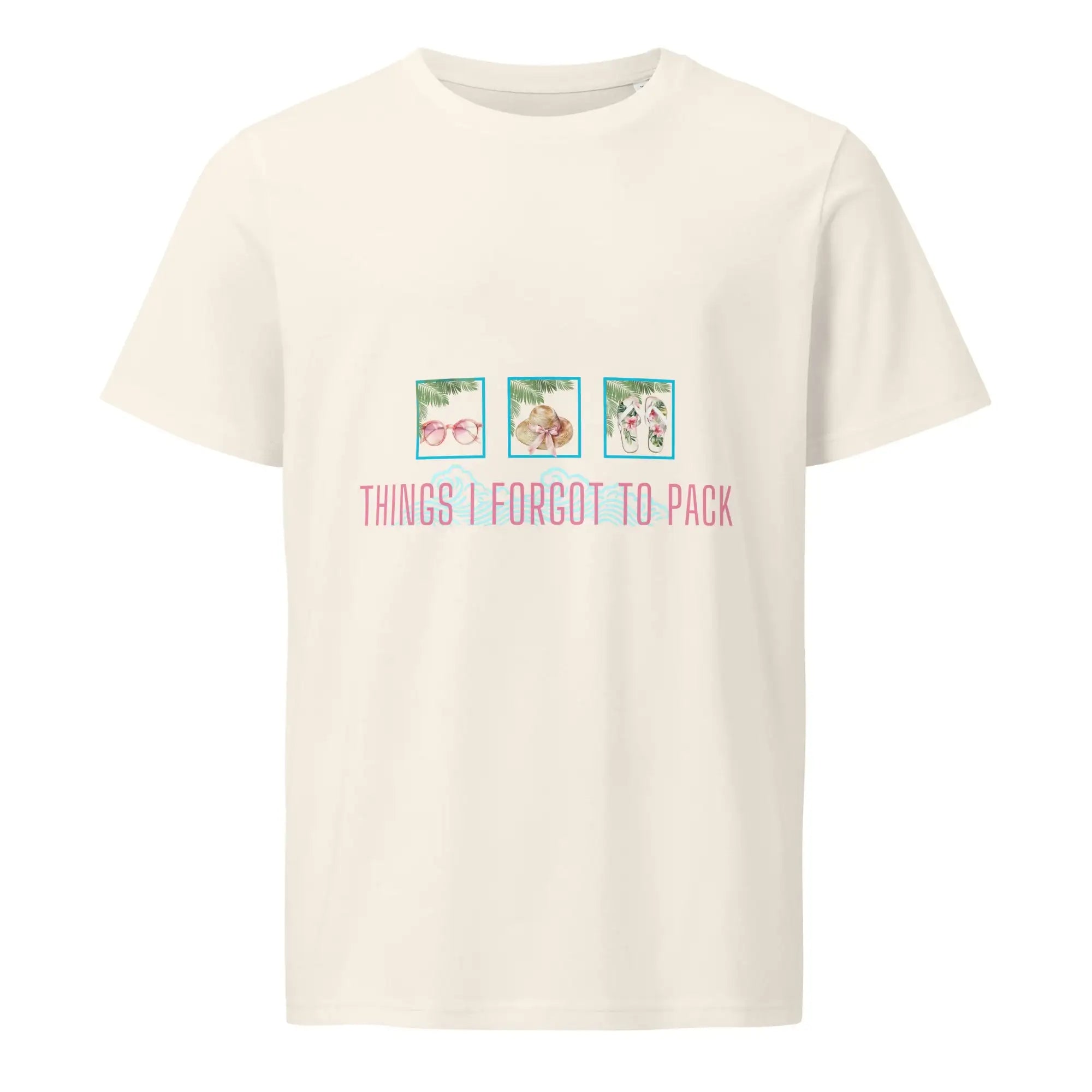 Things Forgot To Pack | Eco-Friendly | Mid Weight T-shirt | TeeandTurtle | Sustainable