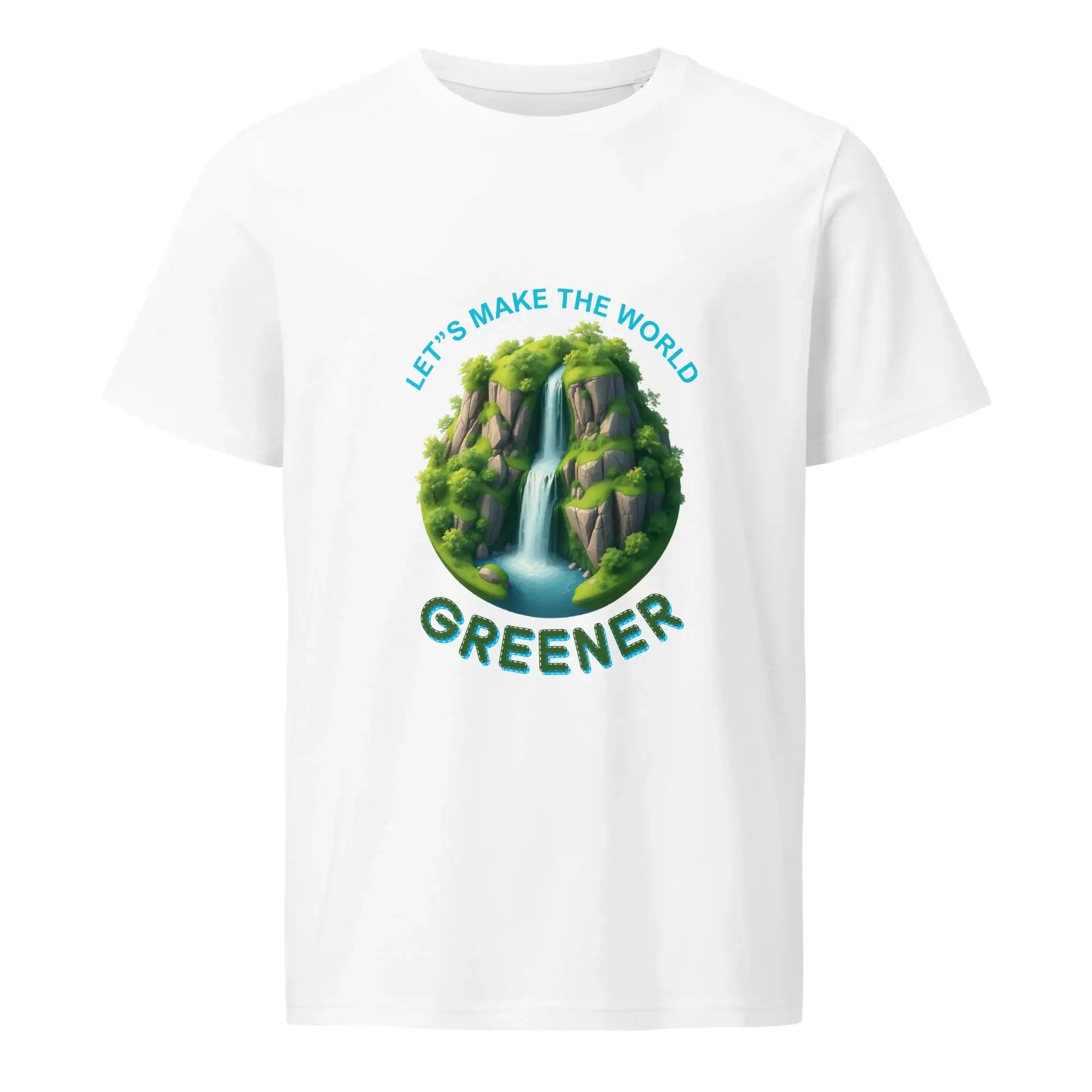 Make World Greener | Eco-Friendly | Mid Weight T-shirt | TeeandTurtle | Sustainable