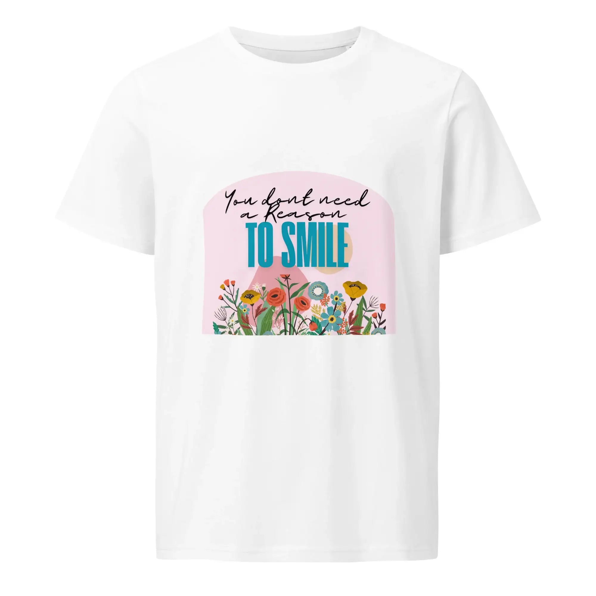 Reason To Smile | Eco-Friendly | Mid Weight T-shirt | TeeandTurtle | Sustainable