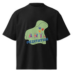 Art Is Meditation | Eco-Friendly | Oversized T-shirt | TeeandTurtle | Sustainable