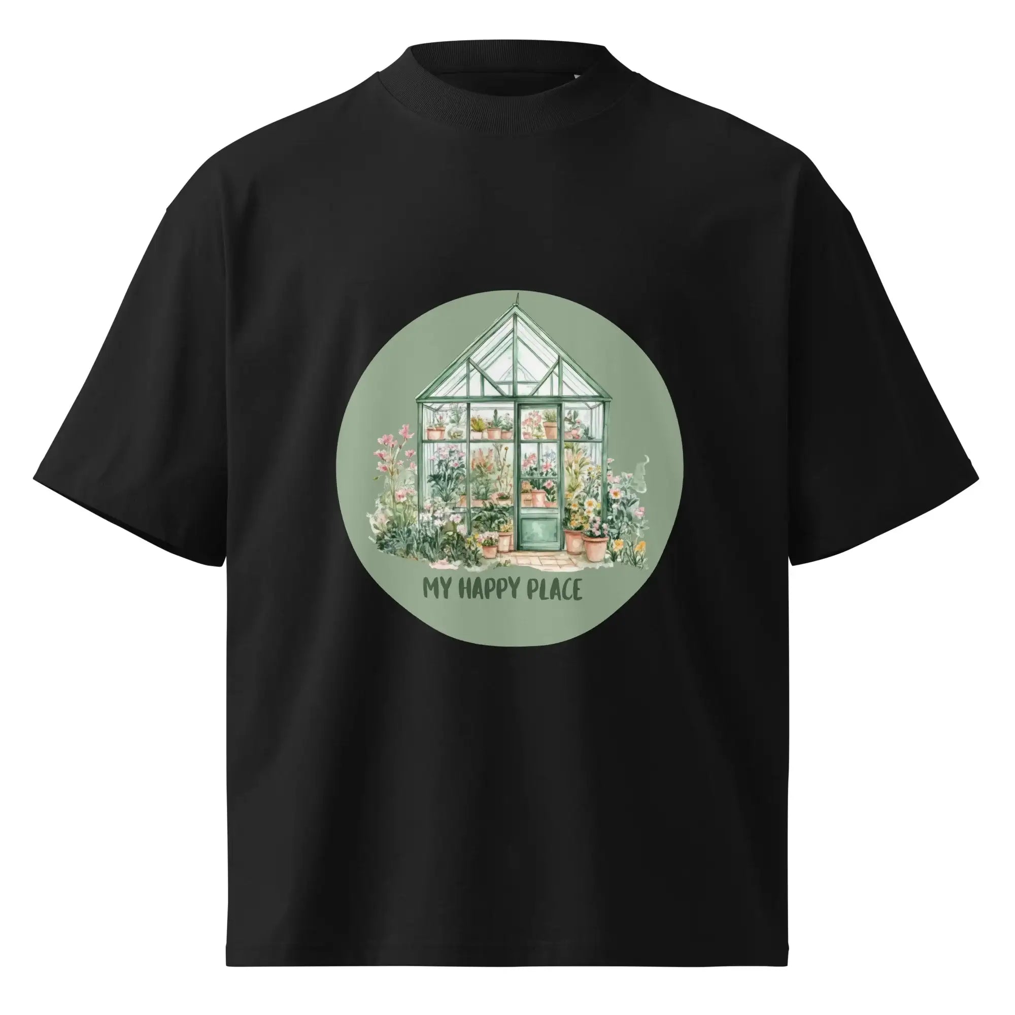 My Happy Place | Eco-Friendly | Oversized T-shirt | TeeandTurtle | Sustainable