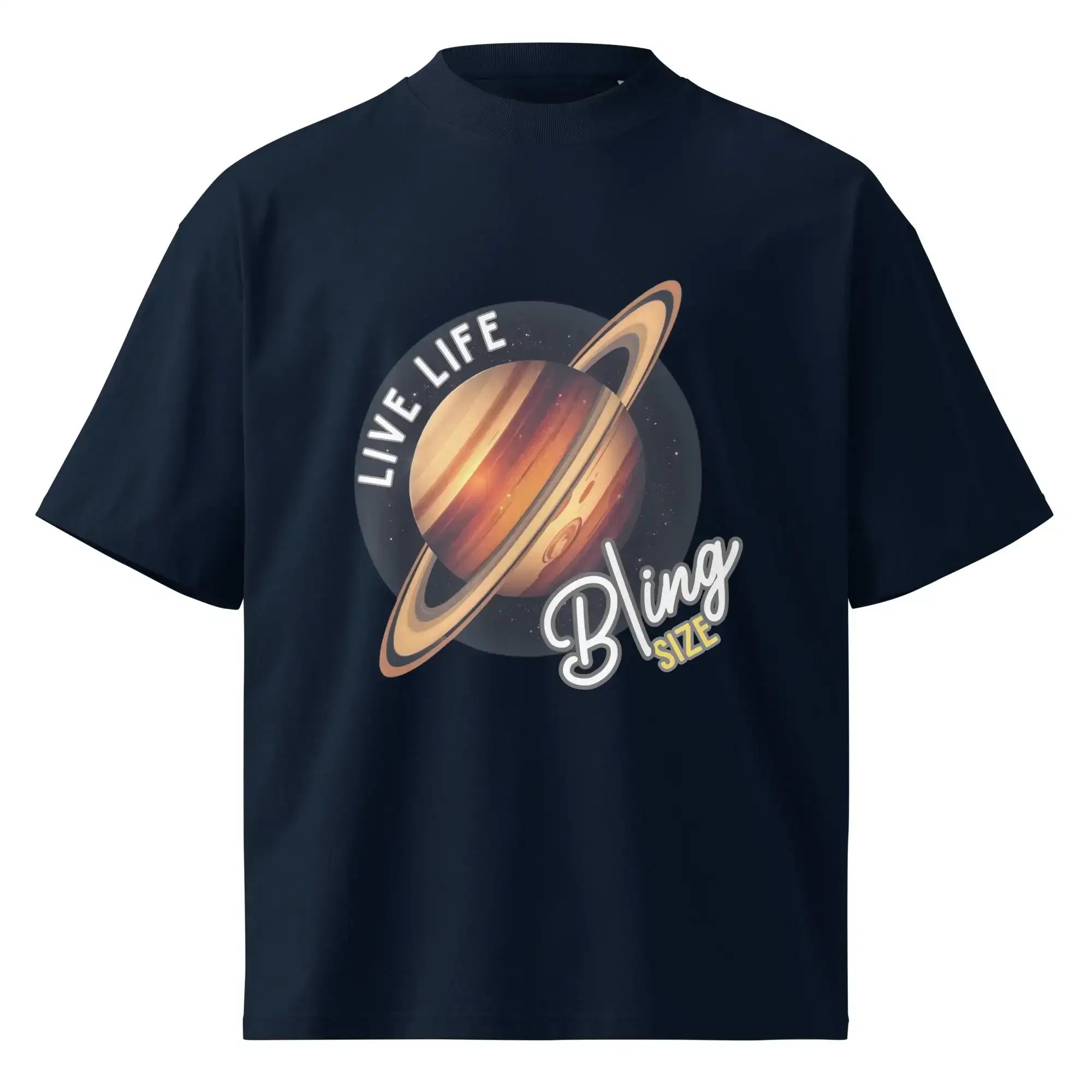 Life Bling Size | Eco-Friendly | Oversized T-shirt | TeeandTurtle | Sustainable
