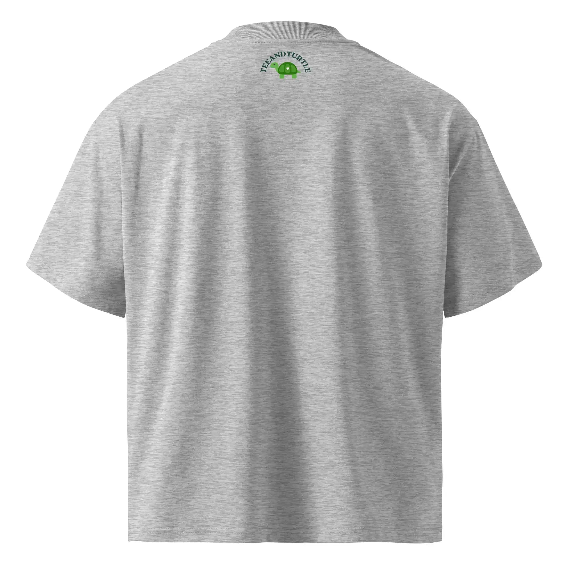 Art Is Meditation | Eco-Friendly | Oversized T-shirt | TeeandTurtle | Sustainable