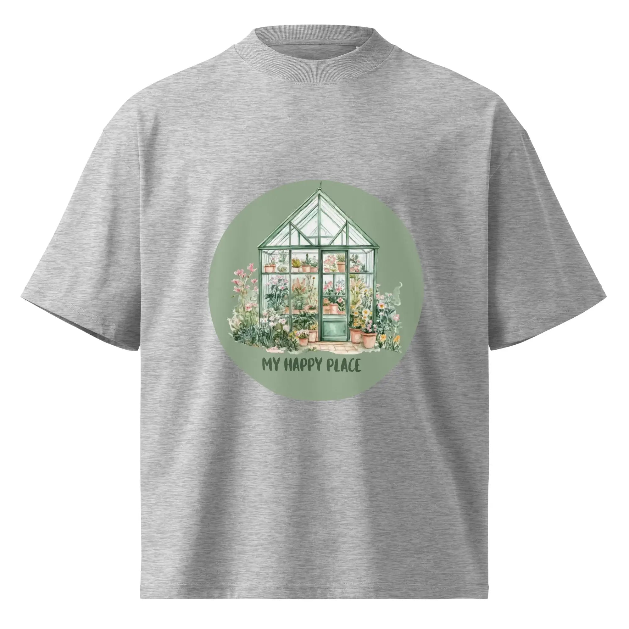My Happy Place | Eco-Friendly | Oversized T-shirt | TeeandTurtle | Sustainable