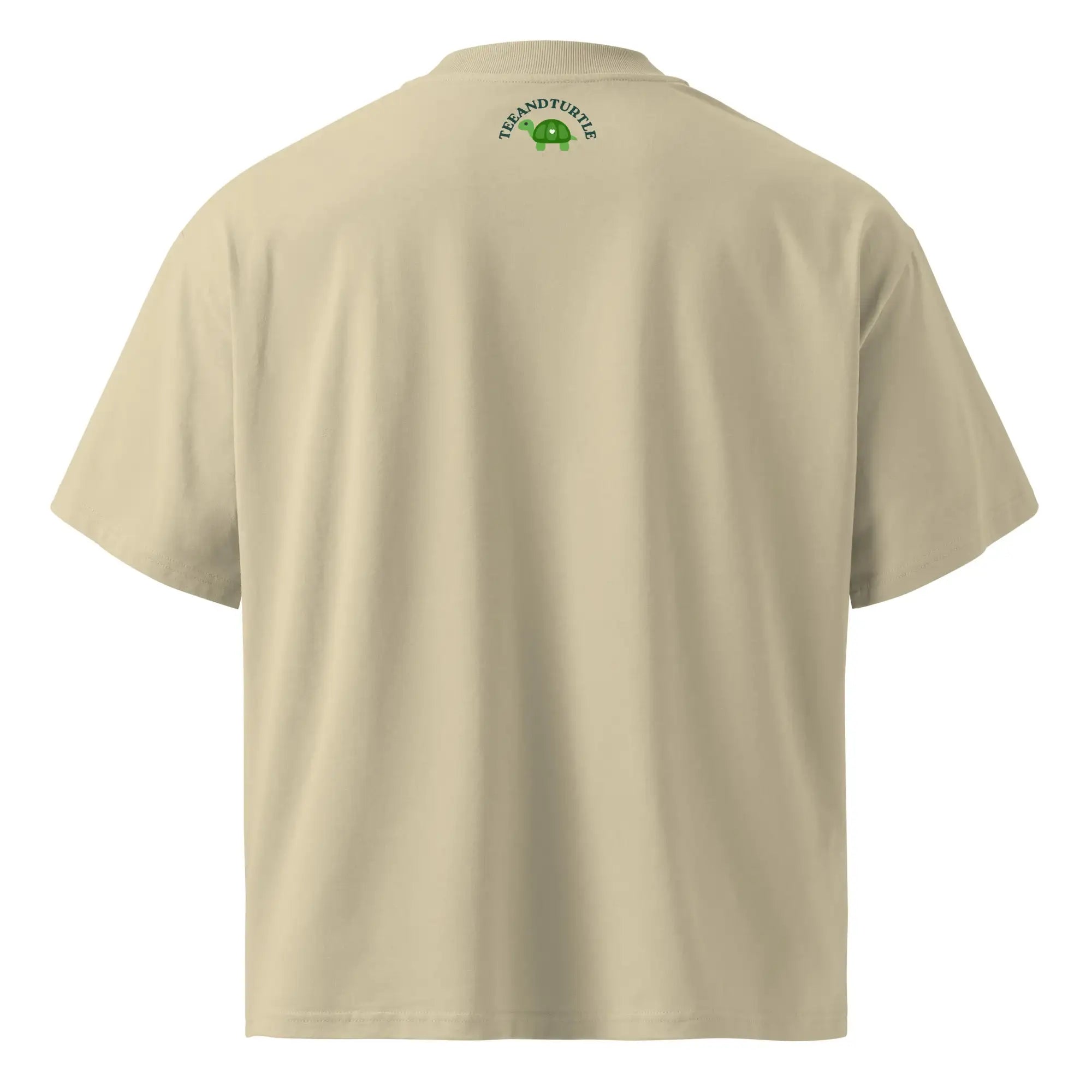 My Happy Place | Eco-Friendly | Oversized T-shirt | TeeandTurtle | Sustainable