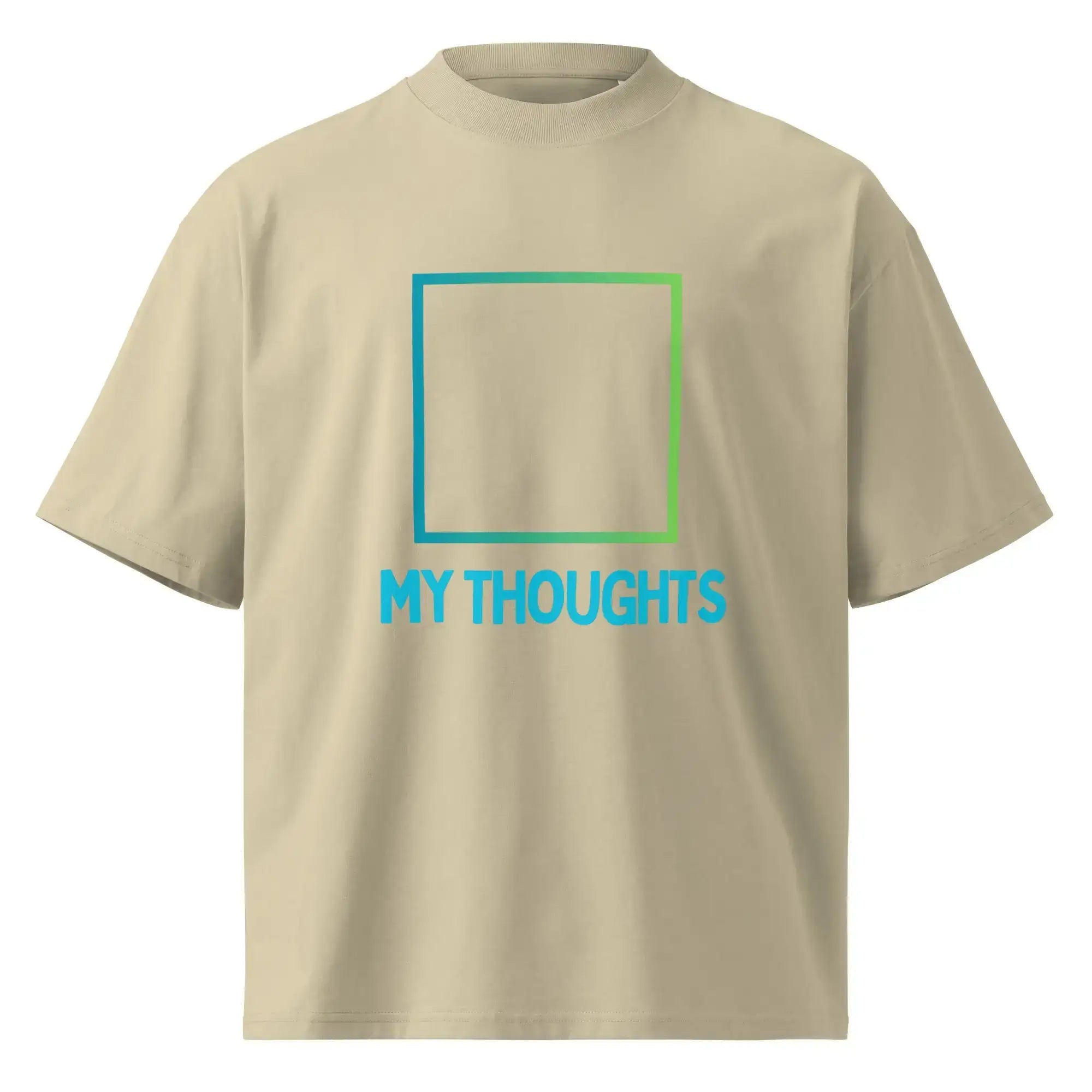 My Thoughts | Eco-Friendly | Oversized T-shirt | TeeandTurtle | Sustainable