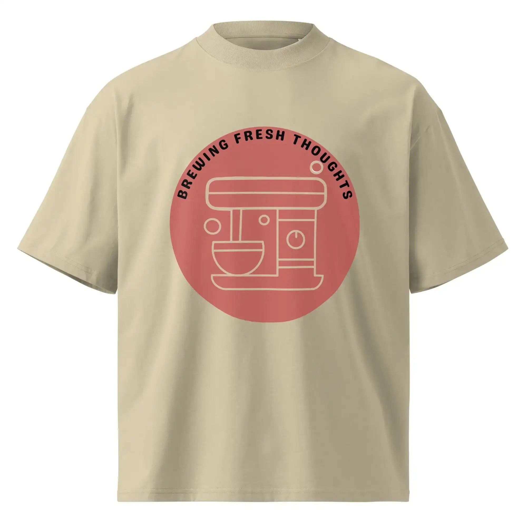 Brewing Thoughts | Eco-Friendly | Oversized T-shirt | TeeandTurtle | Sustainable