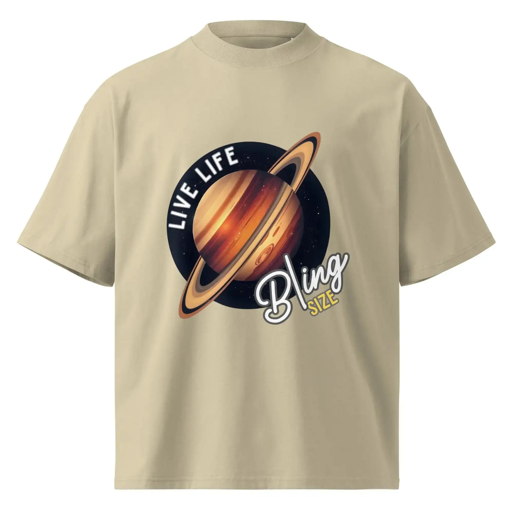 Life Bling Size | Eco-Friendly | Oversized T-shirt | TeeandTurtle | Sustainable