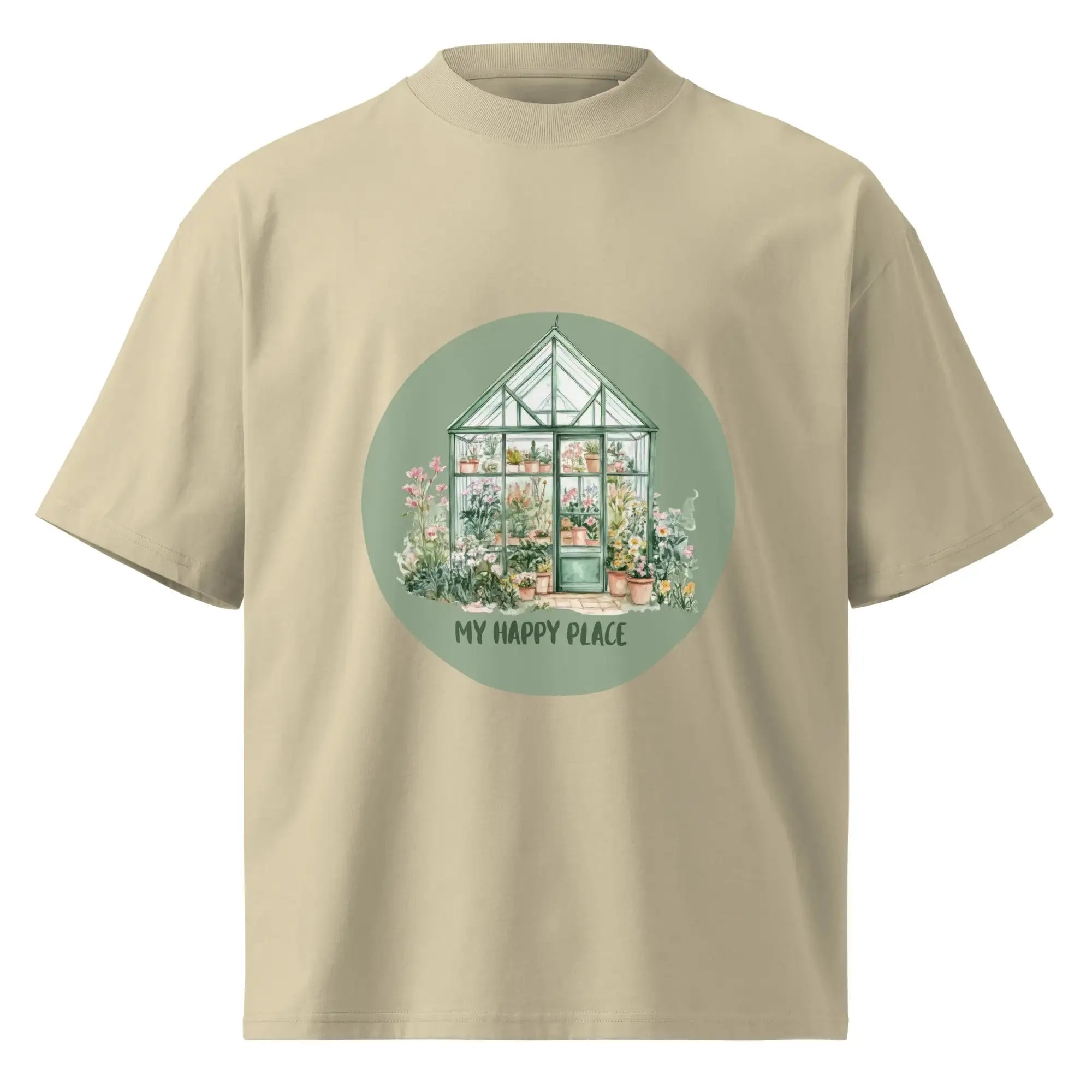 My Happy Place | Eco-Friendly | Oversized T-shirt | TeeandTurtle | Sustainable