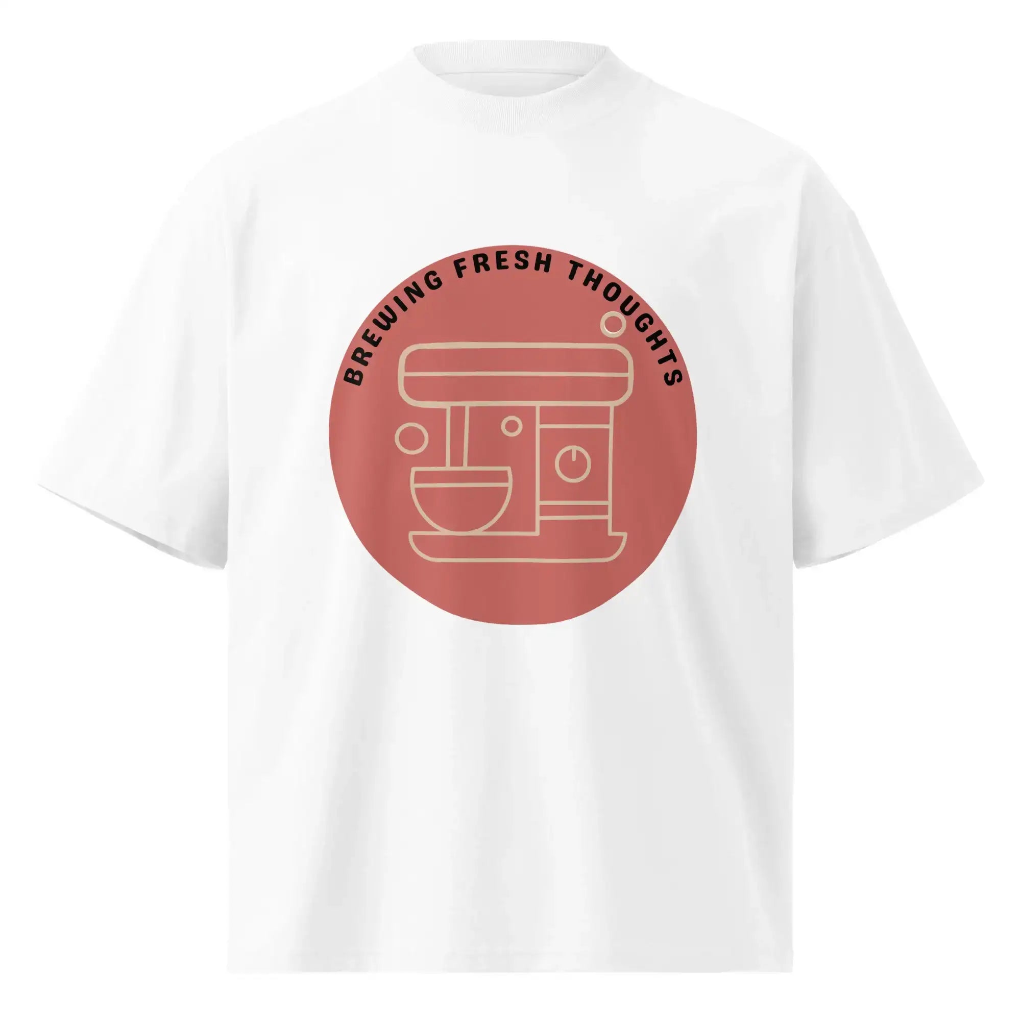 Brewing Thoughts | Eco-Friendly | Oversized T-shirt | TeeandTurtle | Sustainable