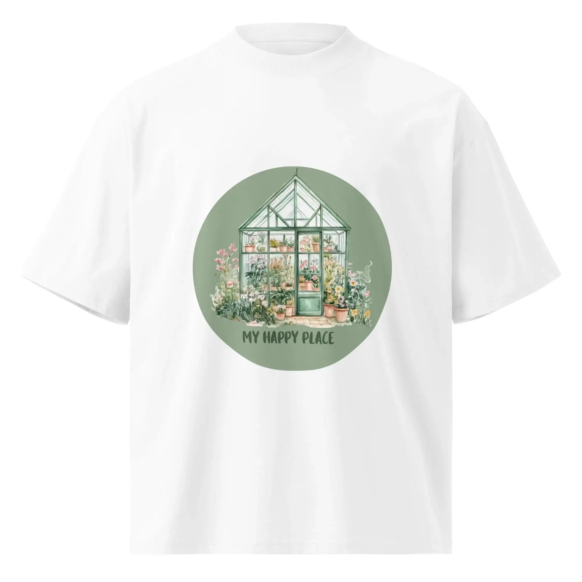 My Happy Place | Eco-Friendly | Oversized T-shirt | TeeandTurtle | Sustainable