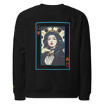 Queen Of Cards | Eco-Friendly | Embroidered Sweatshirt | TeeandTurtle | Sustainable