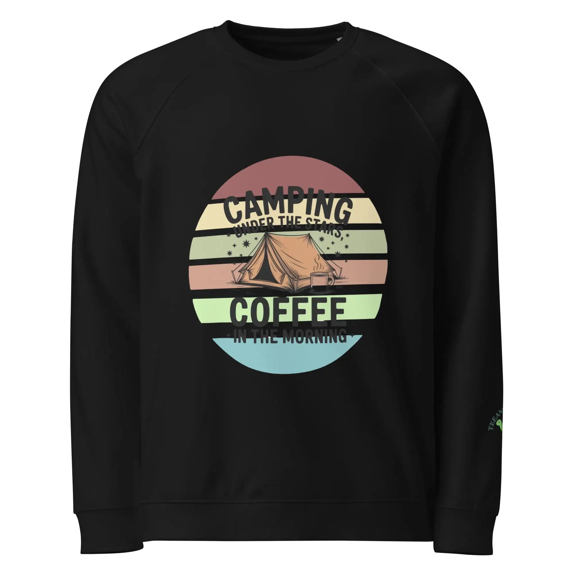 Camping | Eco-Friendly | Premium Sweatshirt | TeeandTurtle | Sustainable