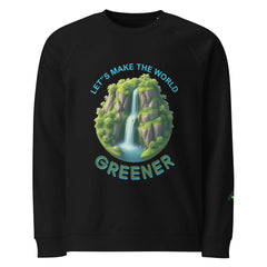 Make World Greener | Eco-Friendly | Premium Sweatshirt | TeeandTurtle | Sustainable