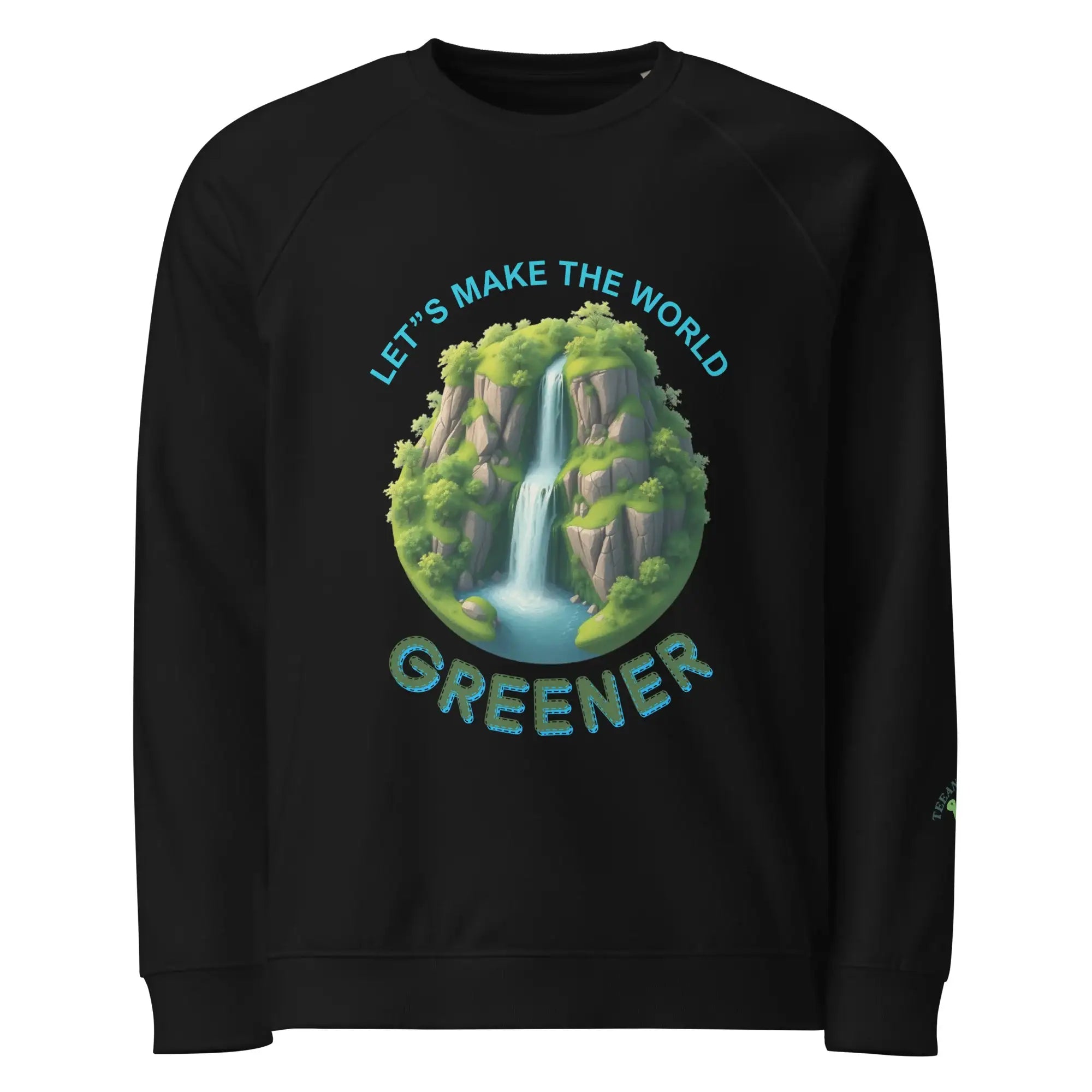 Make World Greener | Eco-Friendly | Premium Sweatshirt | TeeandTurtle | Sustainable