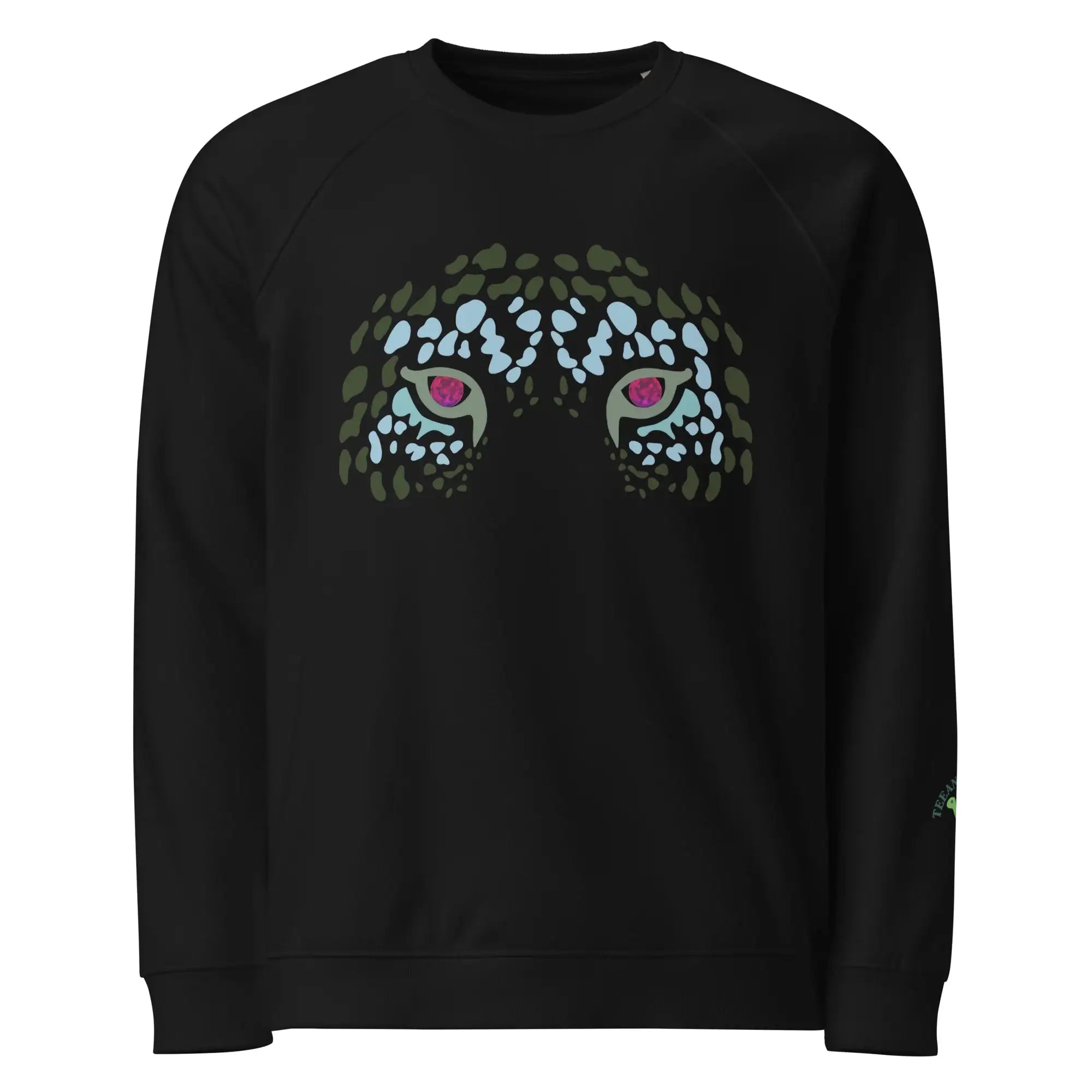 Tiger Planet Eye | Eco-Friendly | Premium Sweatshirt | TeeandTurtle | Sustainable