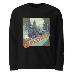 Explorer | Eco-Friendly | Premium Sweatshirt | TeeandTurtle | Sustainable