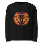 Fierce Lion King | Eco-Friendly | Premium Sweatshirt | TeeandTurtle | Sustainable