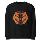Fierce Lion King | Eco-Friendly | Premium Sweatshirt | TeeandTurtle | Sustainable