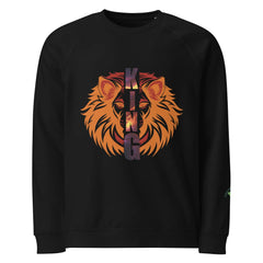 Fierce Lion King | Eco-Friendly | Premium Sweatshirt | TeeandTurtle | Sustainable