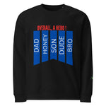 Overall A Hero | Eco-Friendly | Premium Sweatshirt | TeeandTurtle | Sustainable