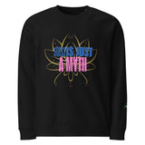 Stress I Just Myth | Eco-Friendly | Premium Sweatshirt | TeeandTurtle | Sustainable