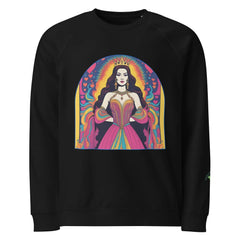 Modern Queen of Hearts | Eco-Friendly | Premium Sweatshirt | TeeandTurtle | Sustainable