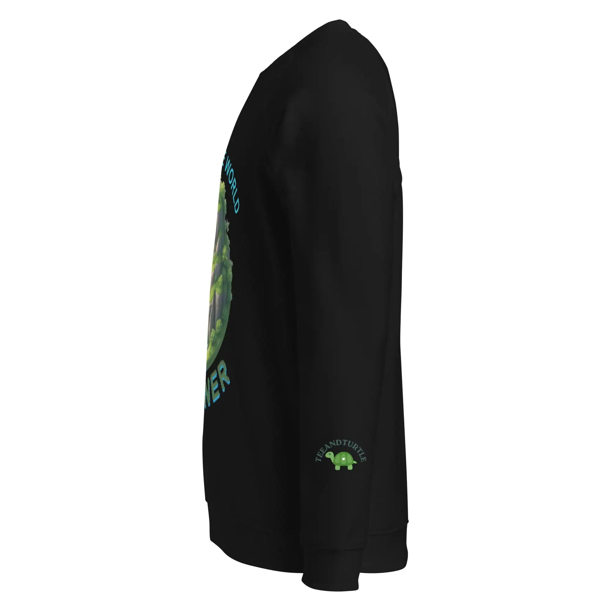 Make World Greener | Eco-Friendly | Premium Sweatshirt | TeeandTurtle | Sustainable
