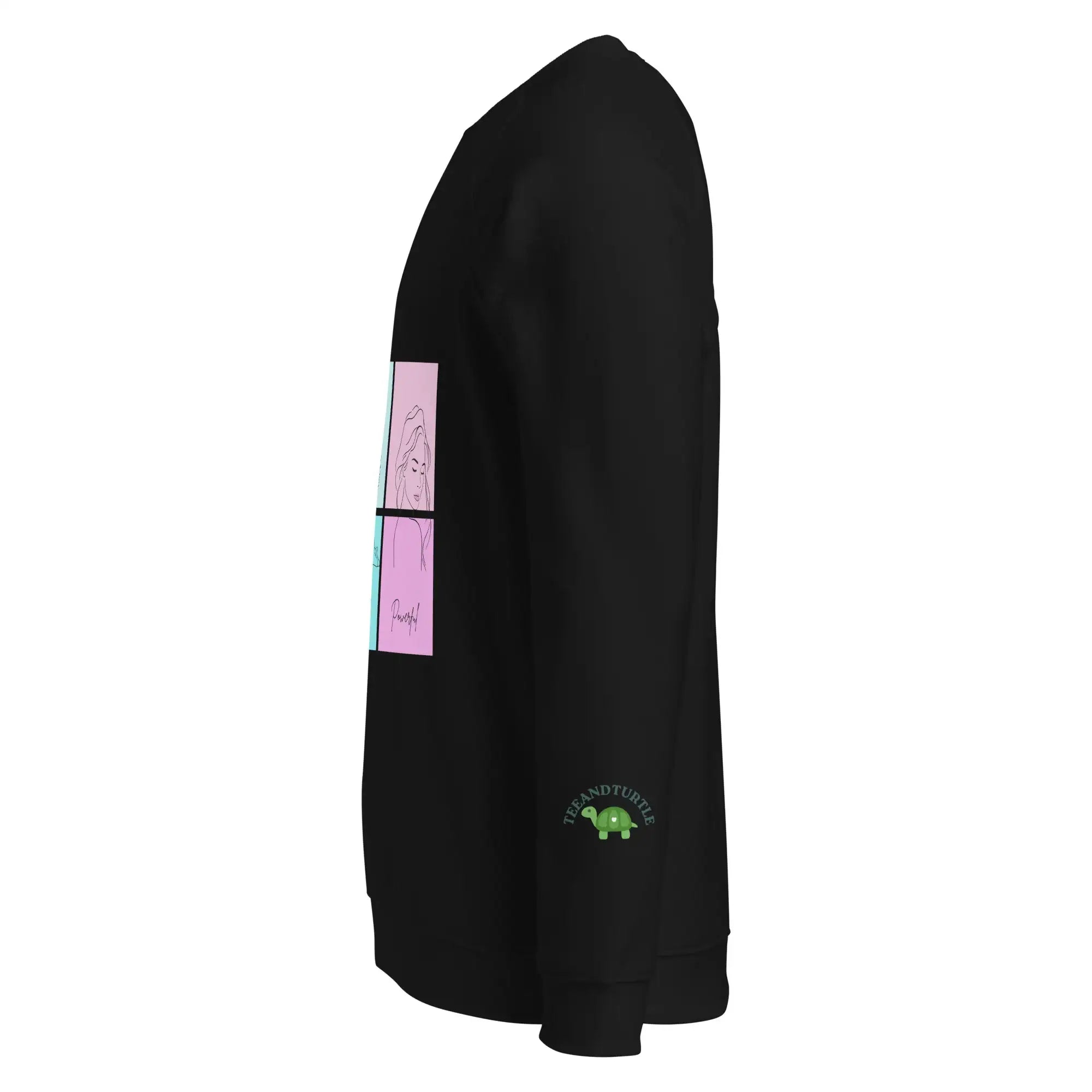 Mindful Beautiful Powerful | Eco-Friendly | Premium Sweatshirt | TeeandTurtle | Sustainable