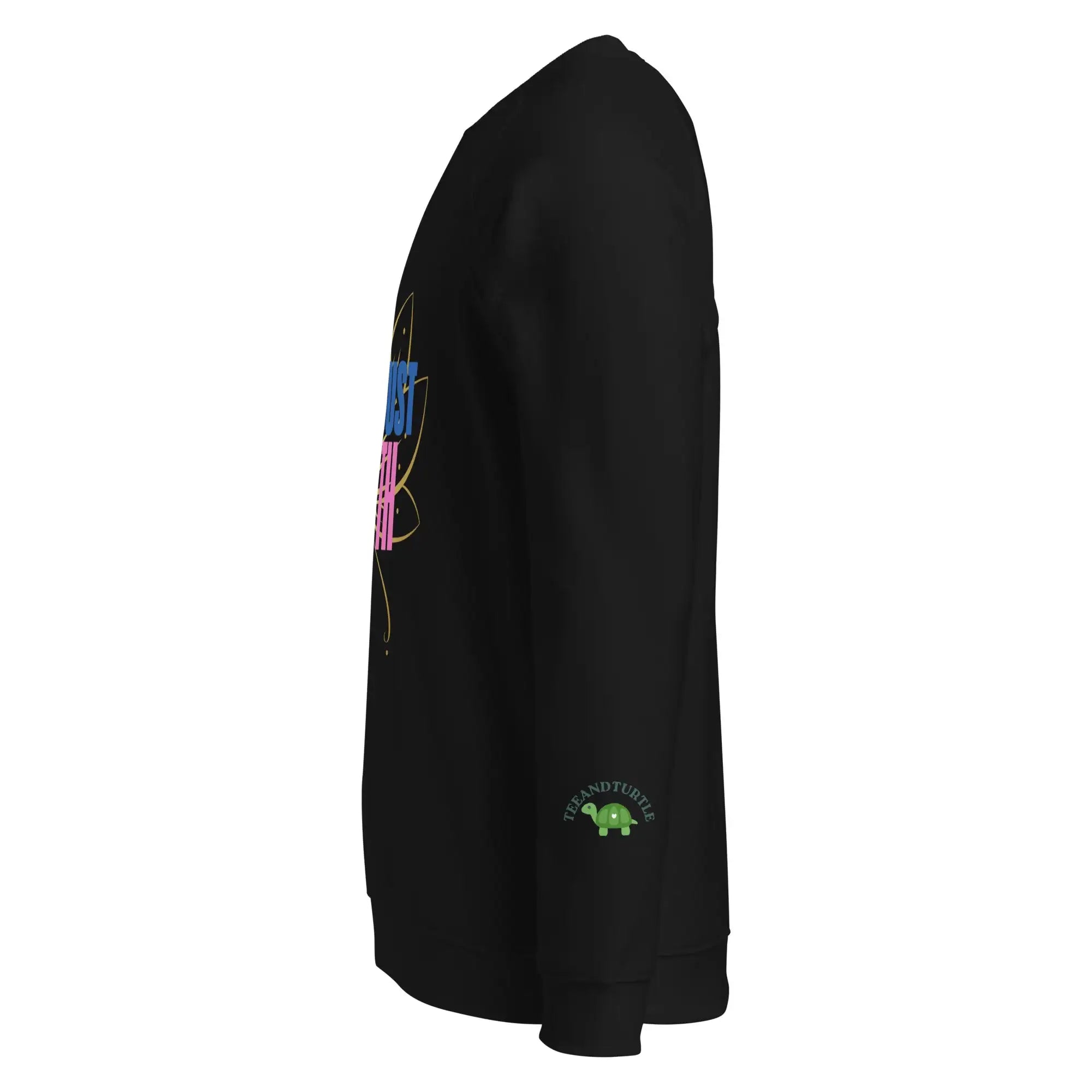 Stress I Just Myth | Eco-Friendly | Premium Sweatshirt | TeeandTurtle | Sustainable