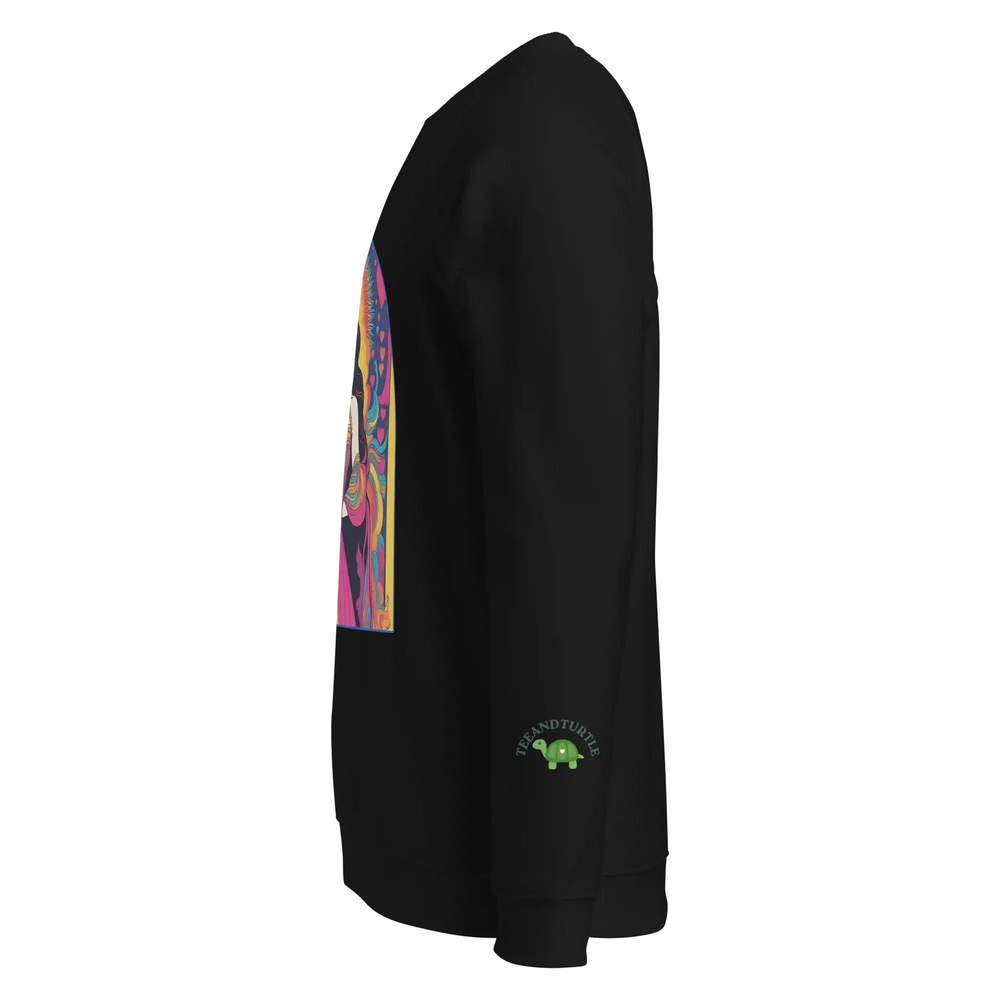 Modern Queen of Hearts | Eco-Friendly | Premium Sweatshirt | TeeandTurtle | Sustainable