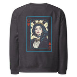 Queen Of Cards | Eco-Friendly | Embroidered Sweatshirt | TeeandTurtle | Sustainable