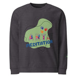 Art Is Meditation | Eco-Friendly | Premium Sweatshirt | TeeandTurtle | Sustainable