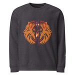 Fierce Lion King | Eco-Friendly | Premium Sweatshirt | TeeandTurtle | Sustainable